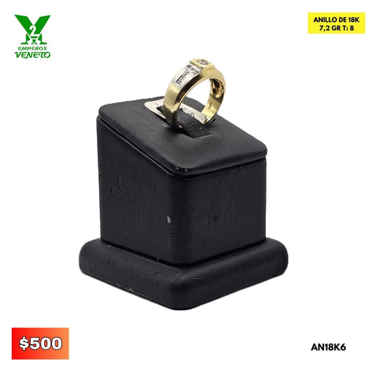 ANILLO DE 18 KILATES AN18K6