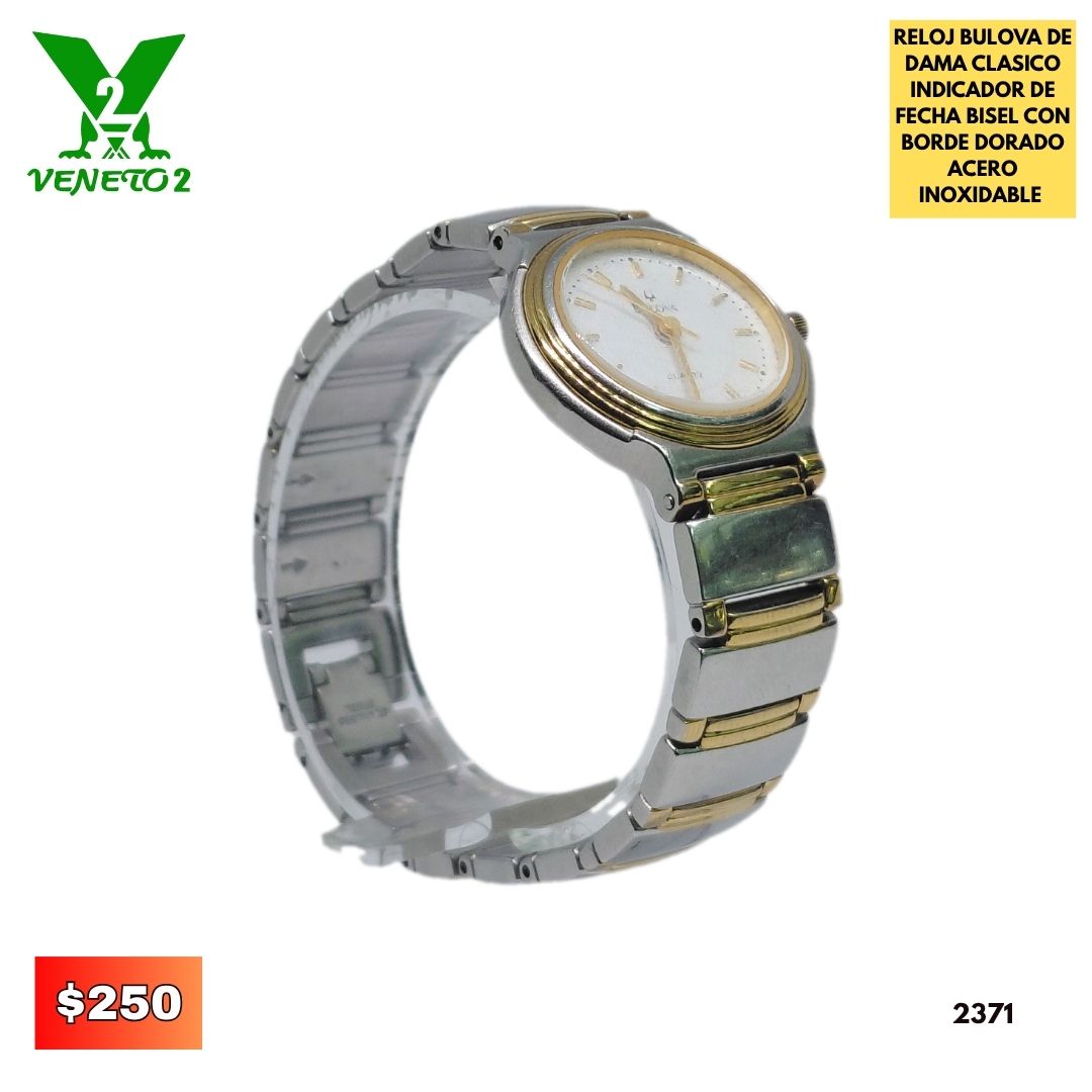 RELOJ BULOVA DE DAMA 2371