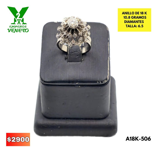 ANILLO DE DAMA A18K-506