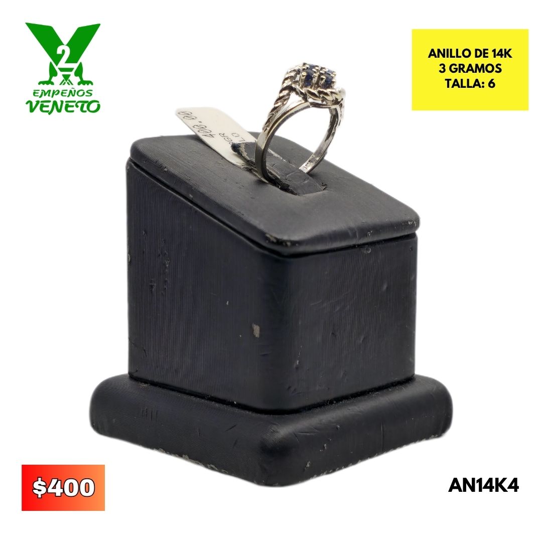 ANILLO DE 14 KILATES AN14K4