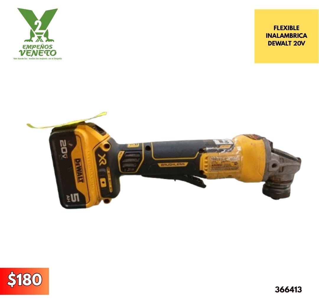 FLEXIBLE INALAMBRICA DEWALT 366413