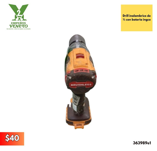 Drill ingco inalámbrico  363989e1