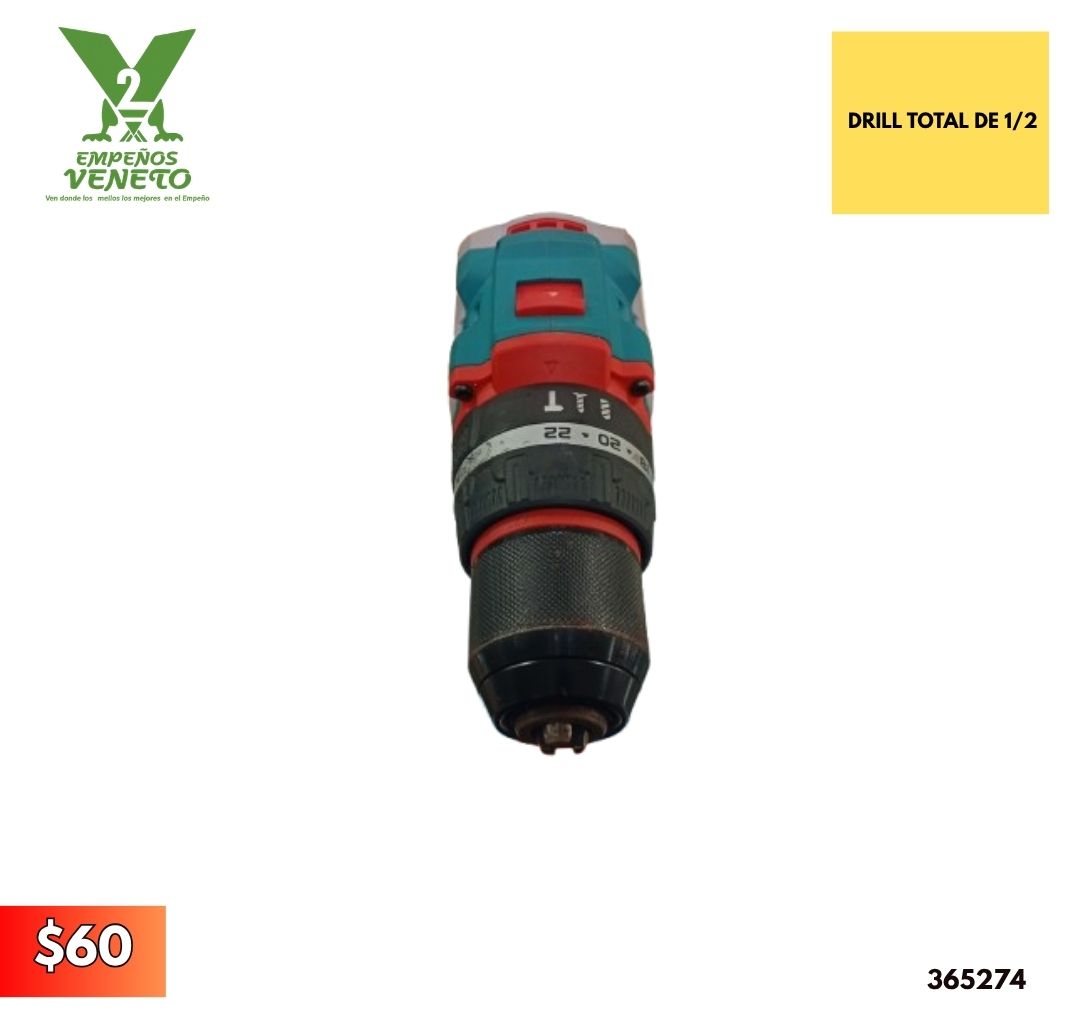 DRILL TOTAL  INALAMBRICO 365274
