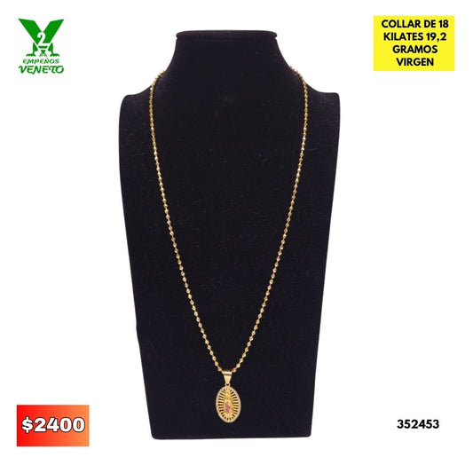 COLLAR DE 18 KILATES 352453