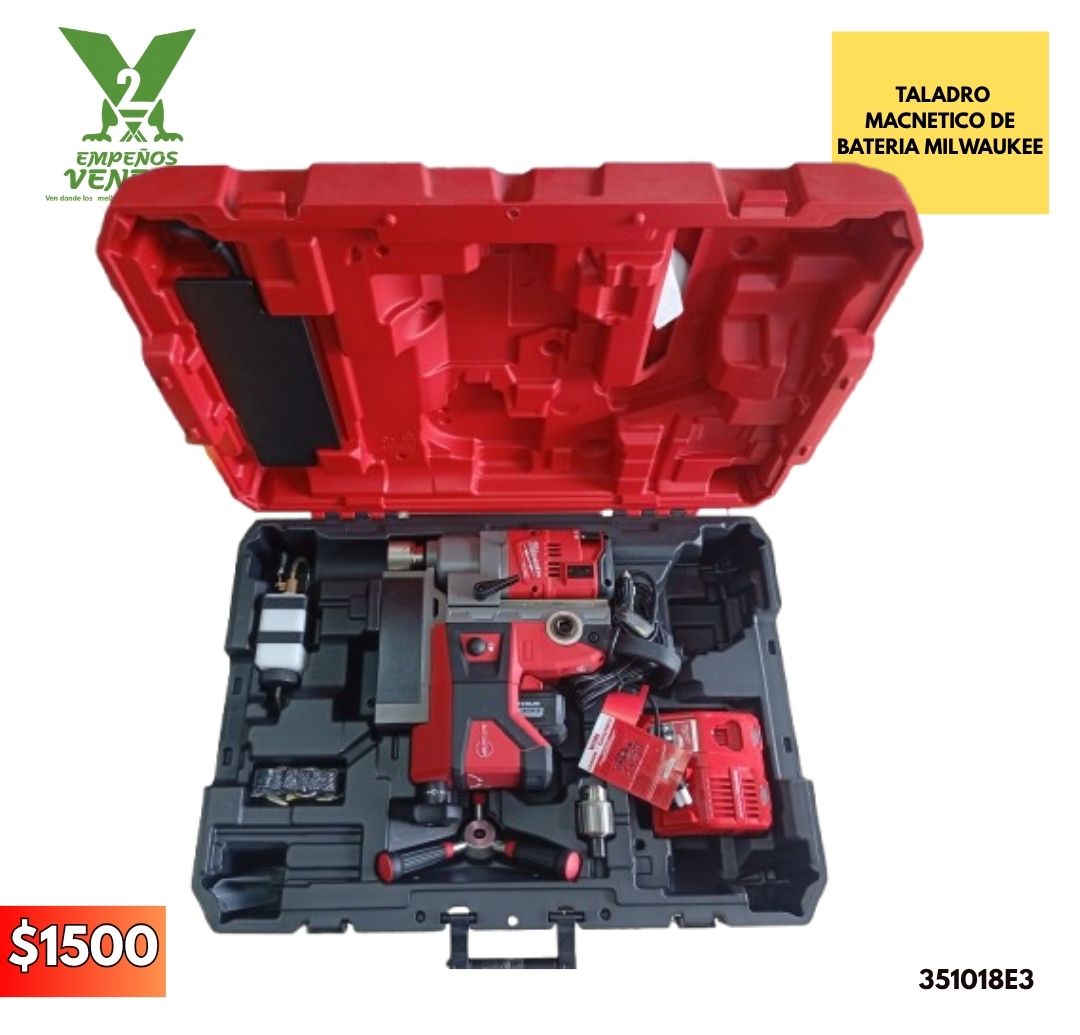 TALADRO MAGNETICO MILWAUKEE 351018e3