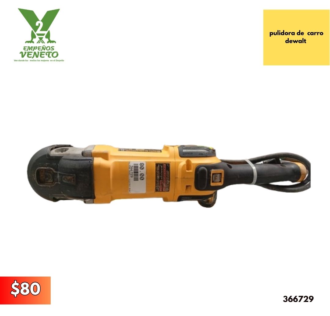 PULIDORA DE CARRO DEWALT 366729