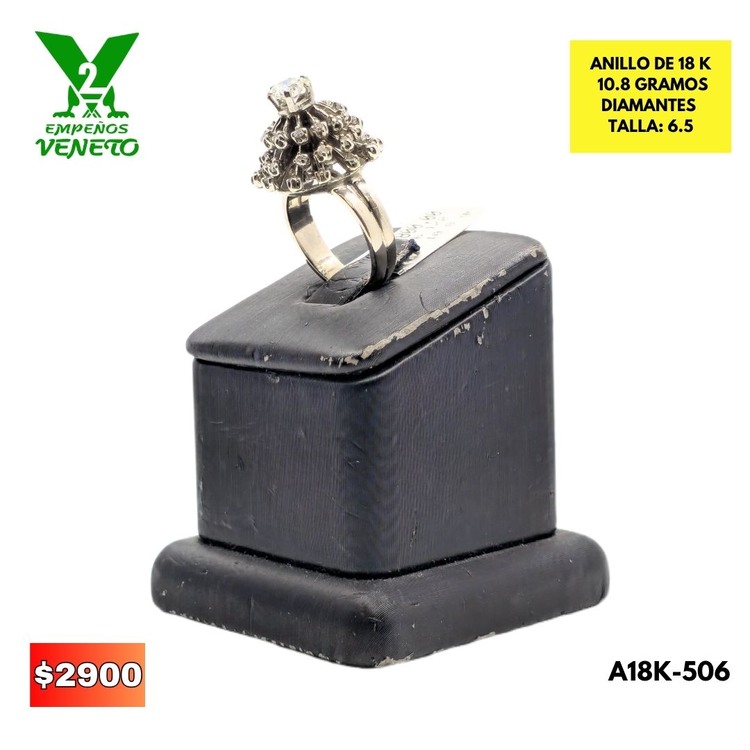 ANILLO DE DAMA A18K-506