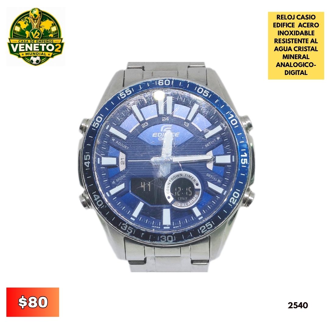 RELOJ CASIO EDIFICE 2540