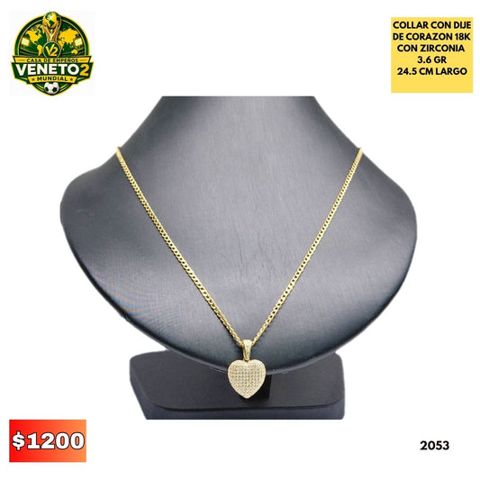 COLLAR DE ORO DE DAMA 2053