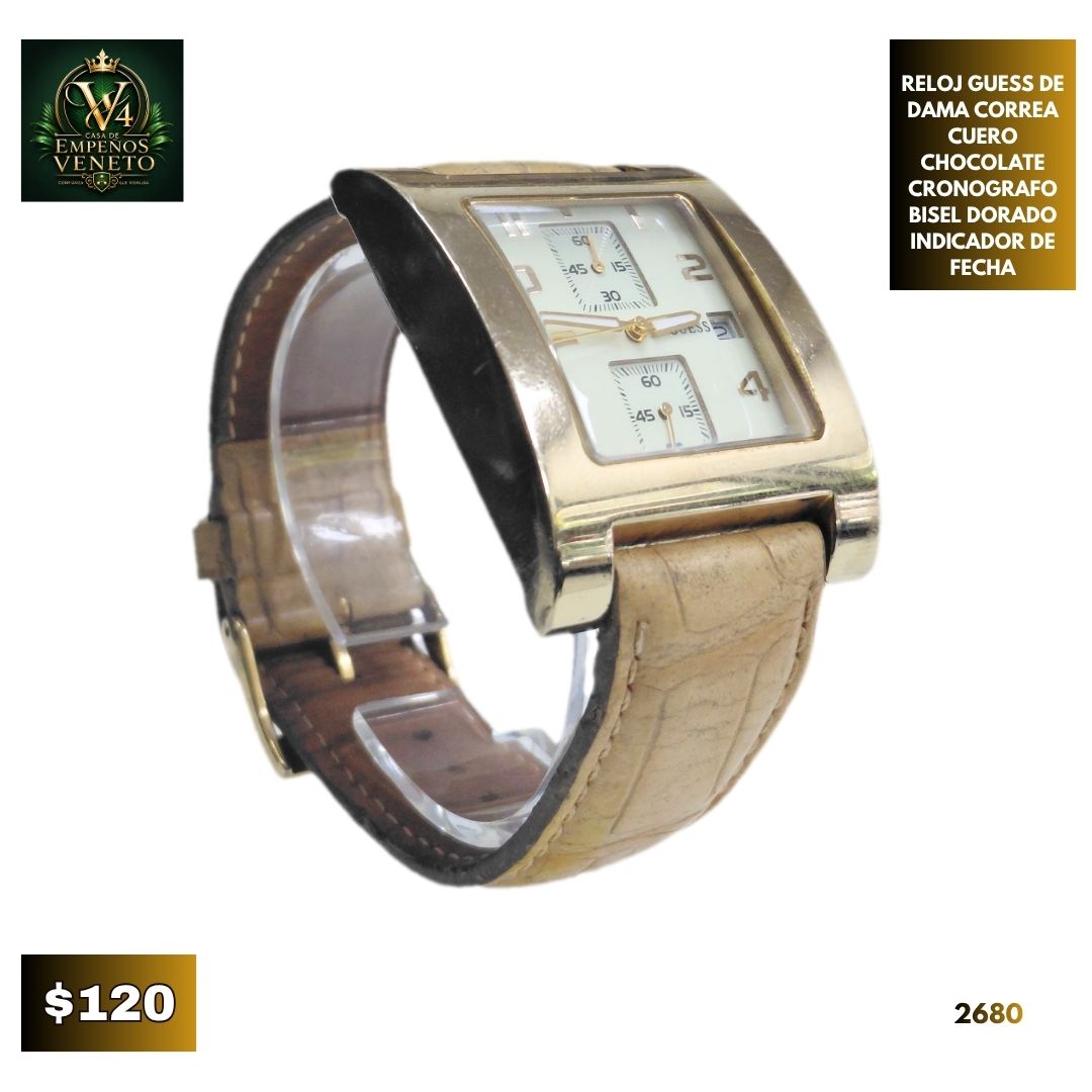 RELOJ GUESS DE DAMA 2680