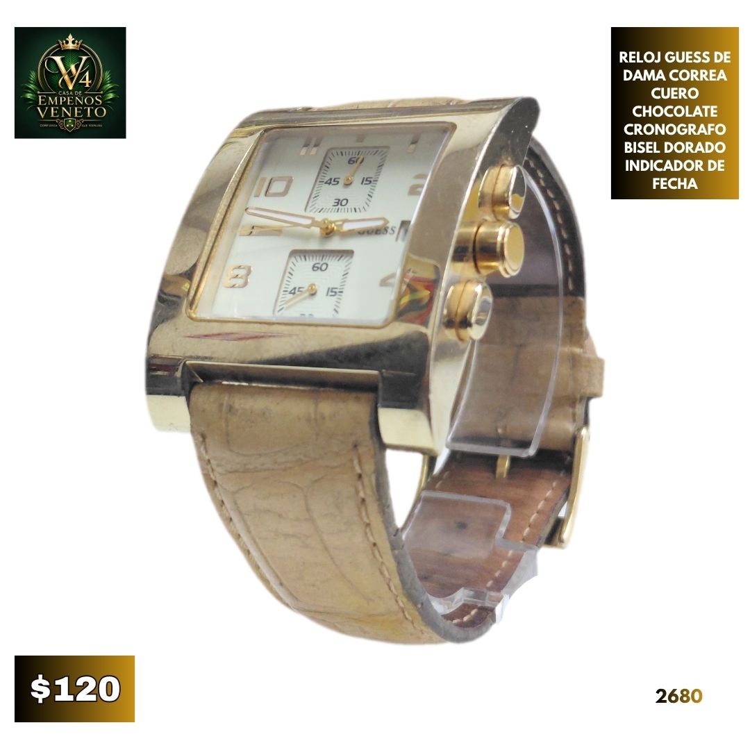 RELOJ GUESS DE DAMA 2680
