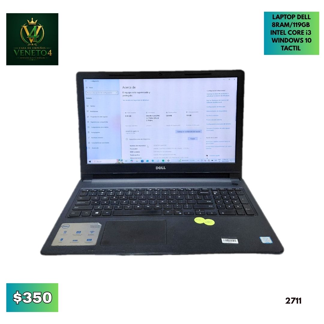 LAPTOP DELL 2711