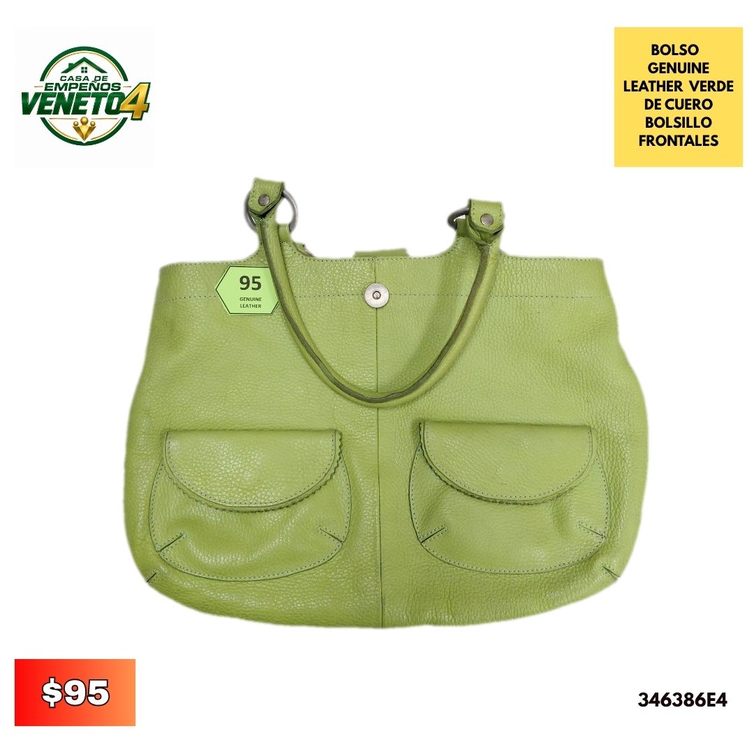 BOLSO  GENUINE LEATHER 346386E4