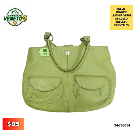 BOLSO  GENUINE LEATHER 346386E4