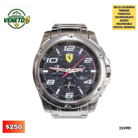 RELOJ SCUDERIA FERRARI PADDOCK 2239E1