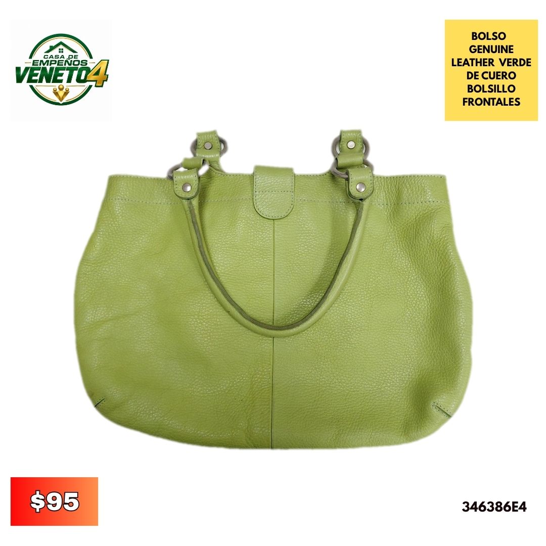 BOLSO  GENUINE LEATHER 346386E4