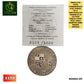 MEDALLA DE PLATA CERTIFICADA MONEDA-001