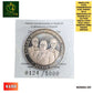 MEDALLA DE PLATA CERTIFICADA MONEDA-001