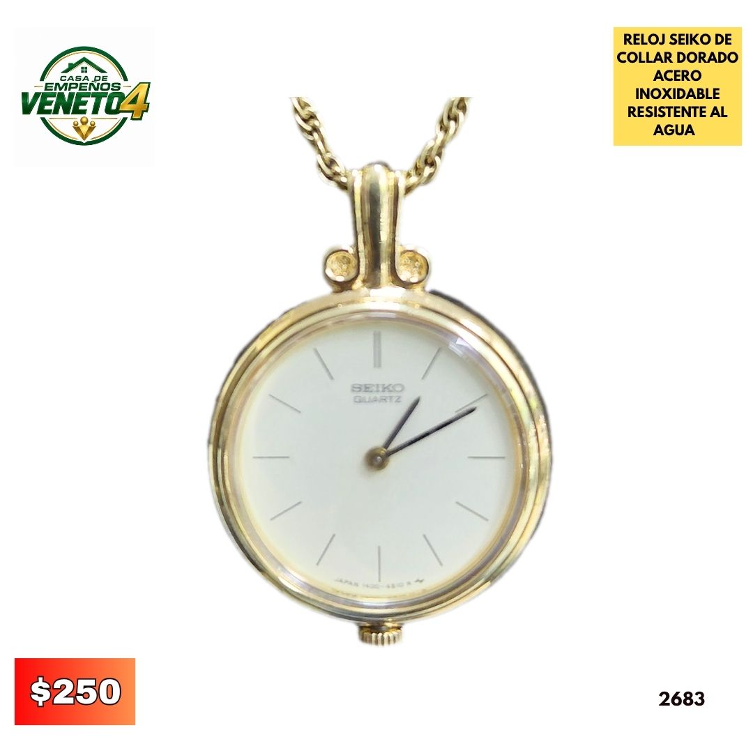 RELOJ SEIKO DE COLLAR 2683