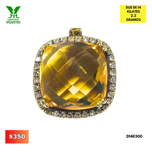 DIJE DE 14 KILATES D14K500