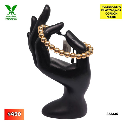 PULSERA DE BOLITAS DE 10K 353366
