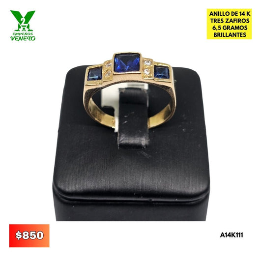ANILLO DE 14 KILATES A14K111