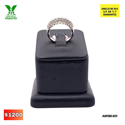 ANILLO DE 18 KILATES AM18K401