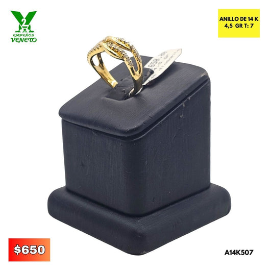 ANILLO DE 14 KILATES A14K507