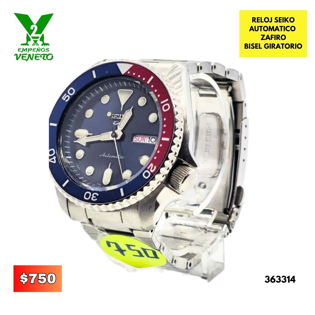 RELOJ SEIKO AUTOMATICO 363314