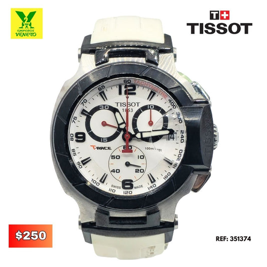 RELOJ TISSOT BLANCO T-RACE 351374