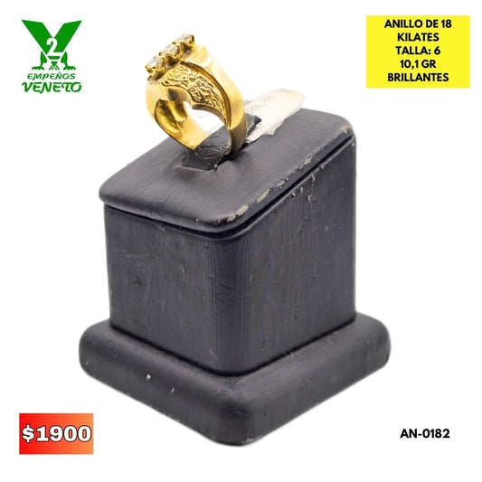 ANILLO DE 18 KILATES AN-0182