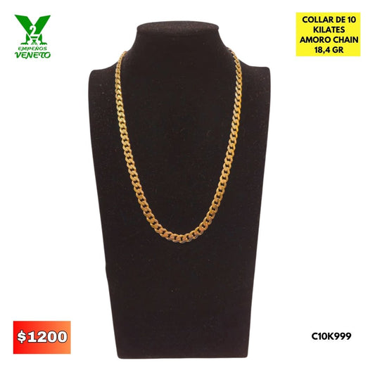 COLLAR AMORO CHAIN 10 KILATES C10K999