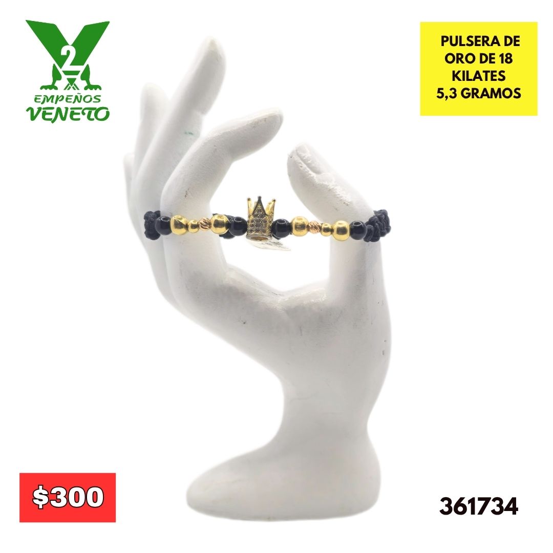PULSERA DE ORO DE 18 KILATES 361734