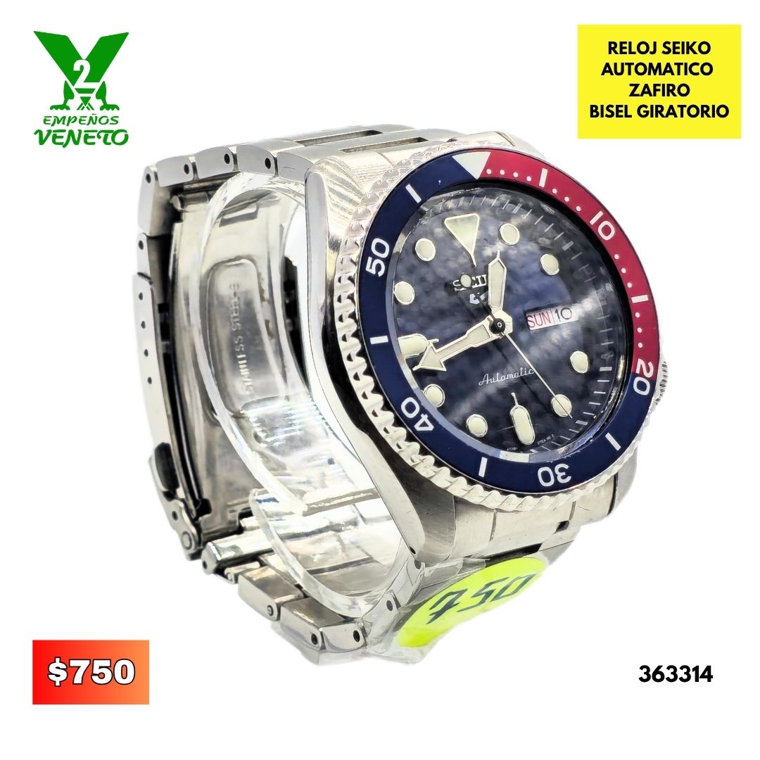 RELOJ SEIKO AUTOMATICO 363314