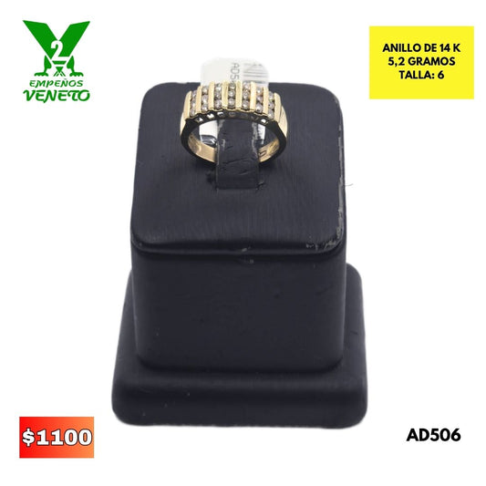 ANILLO DE 14 KILATES AD506
