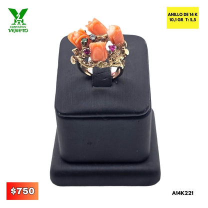 ANILLO DE 14 KILATES A14K221