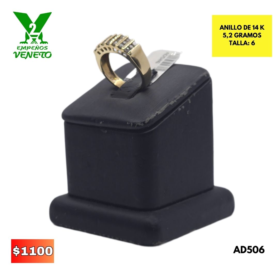ANILLO DE 14 KILATES AD506