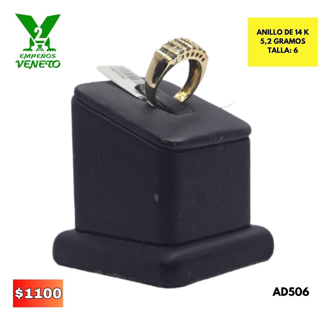 ANILLO DE 14 KILATES AD506