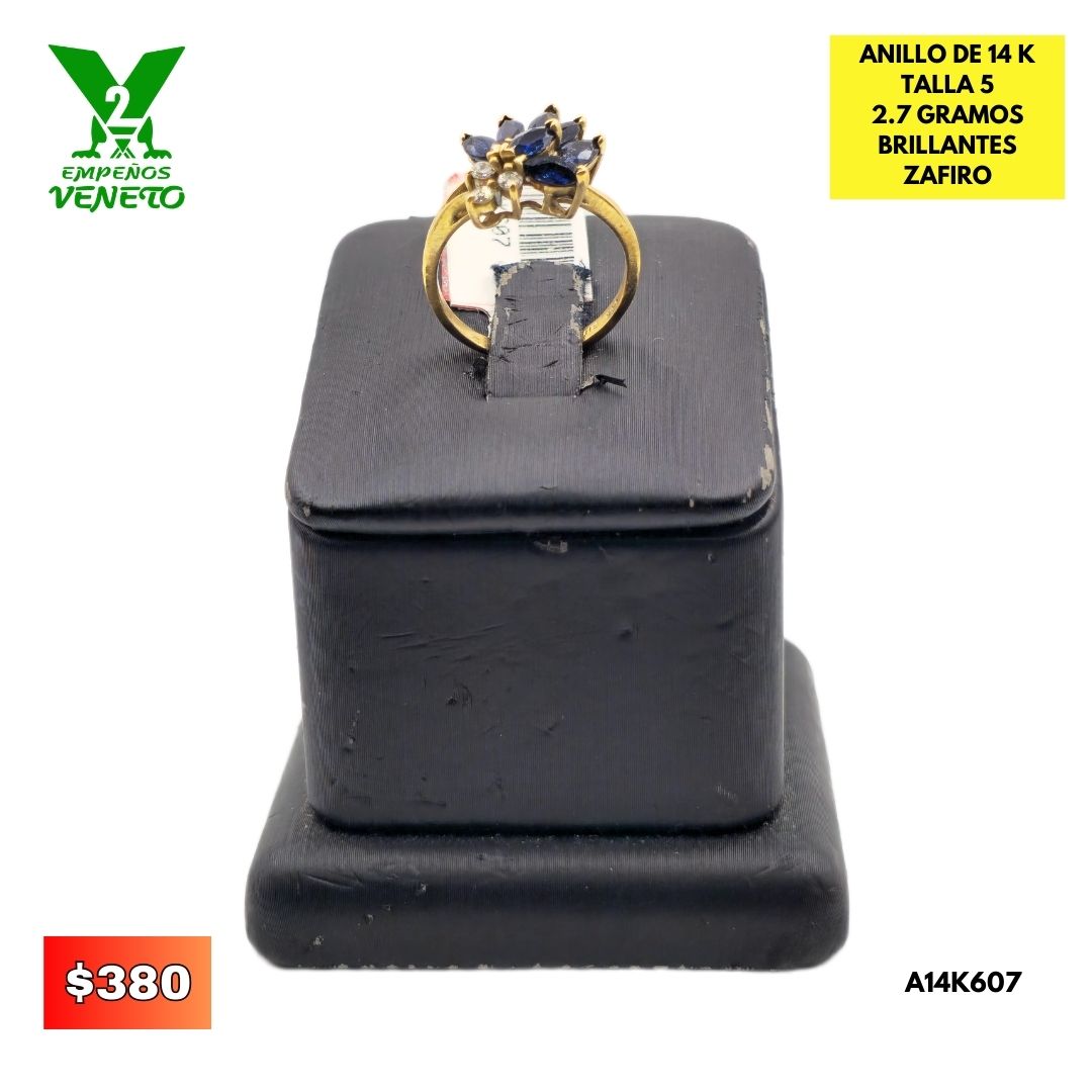 ANILLO DE 14K A14K607
