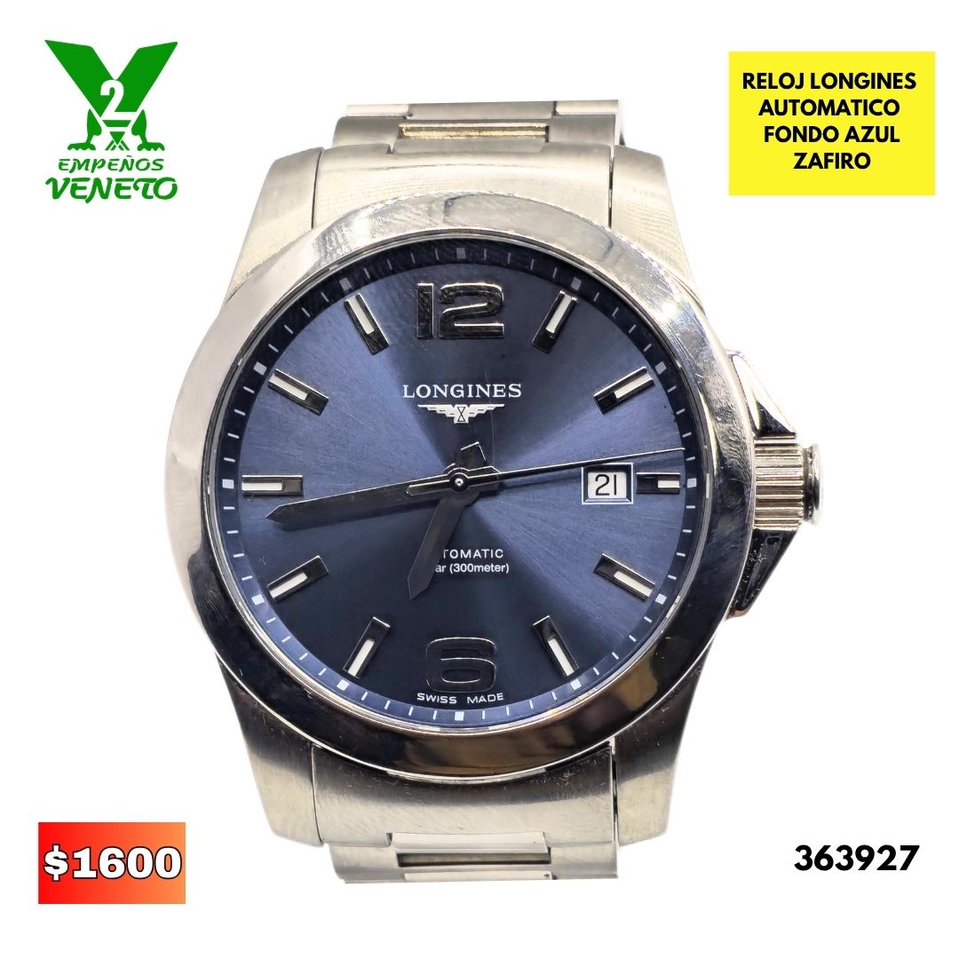 RELOJ LONGINES AUTOMATICO 363927