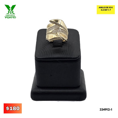 ANILLO DE ORO 10 KILATES 334912-1