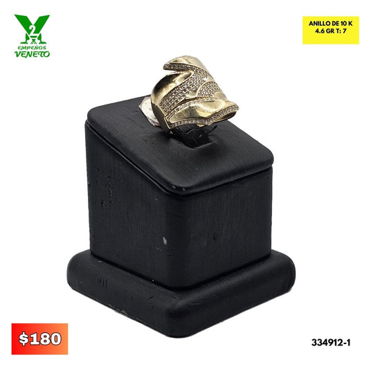 ANILLO DE ORO 10 KILATES 334912-1