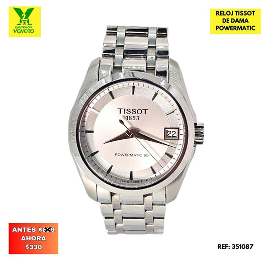 RELOJ TISSOT DE DAMA 351087