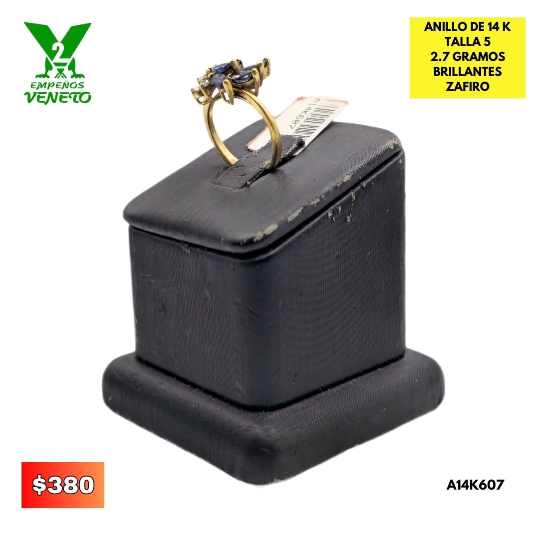 ANILLO DE 14K A14K607