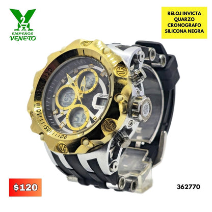 RELOJ INVICTA DORADO 362770