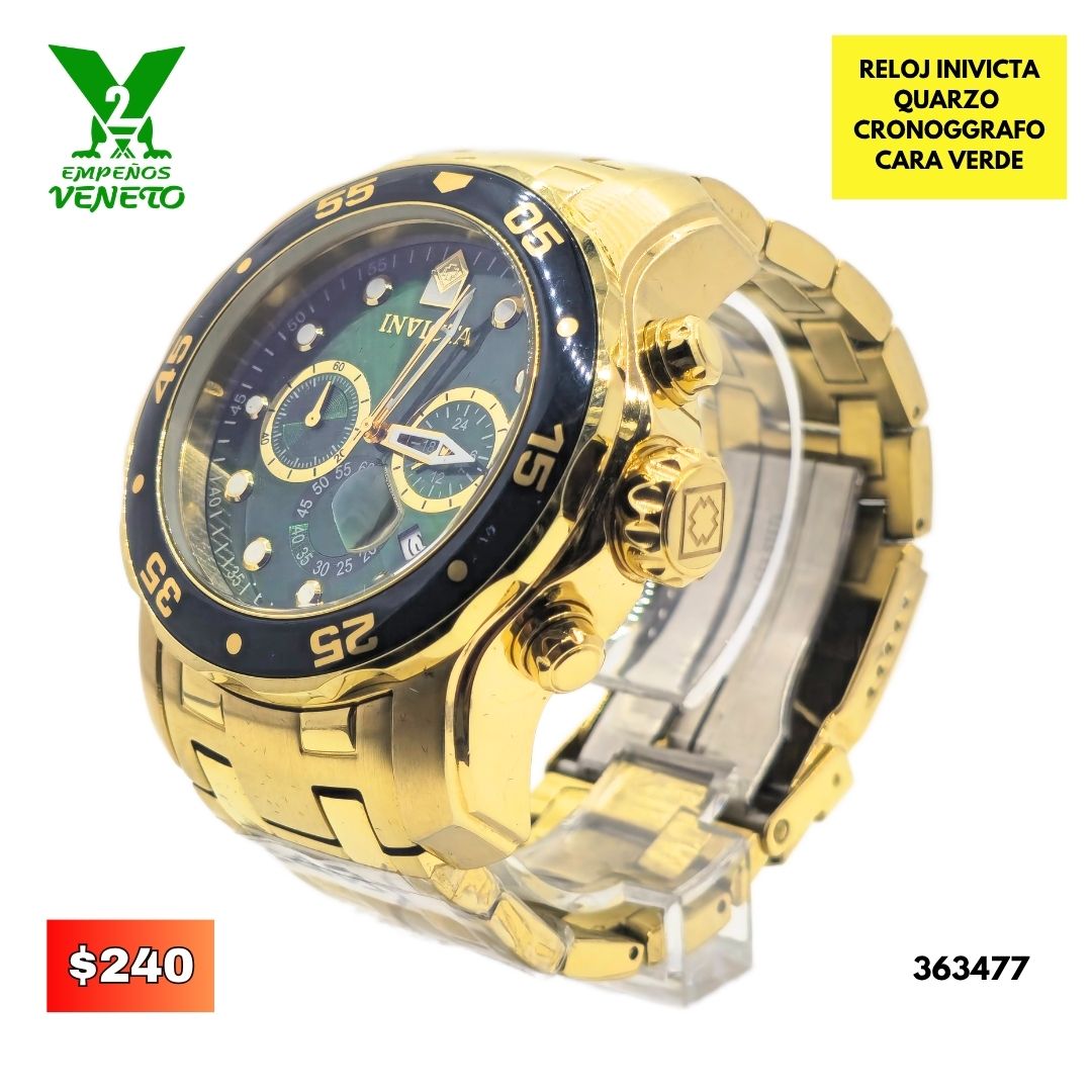 RELOJ INVICTA DORADO 363477