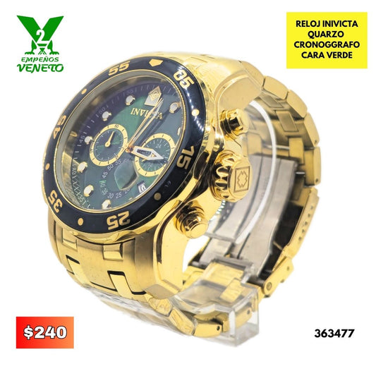 RELOJ INVICTA DORADO 363477