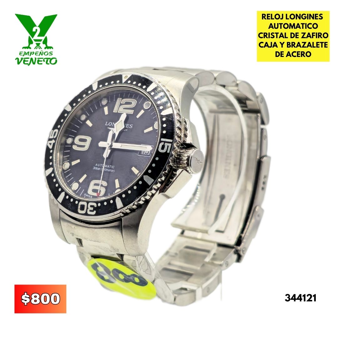 RELOJ LONGINES AUTOMATICO 344121