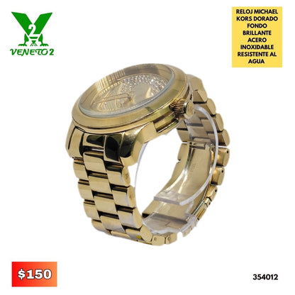 RELOJ MICHAEL KORS DORADO 354012