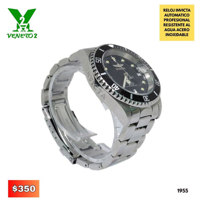 RELOJ INVICTA PLATEADO 1955